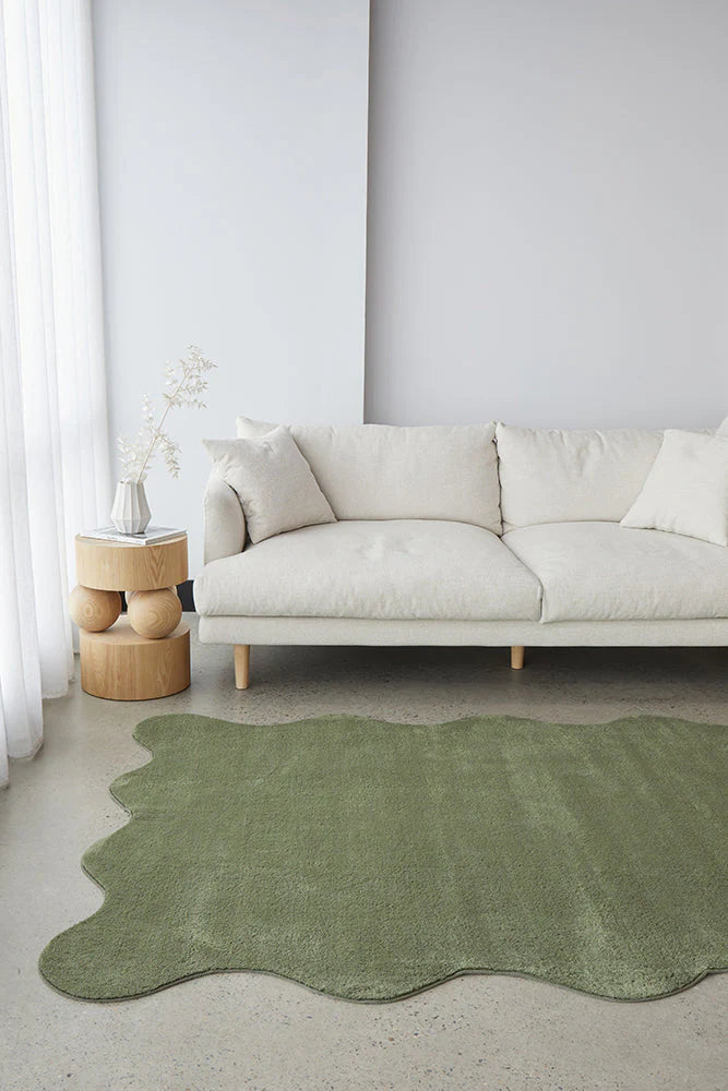 Evelyn Green Rug |  200 x 80cm