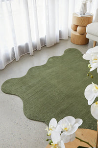 Evelyn Green Rug |  200 x 80cm