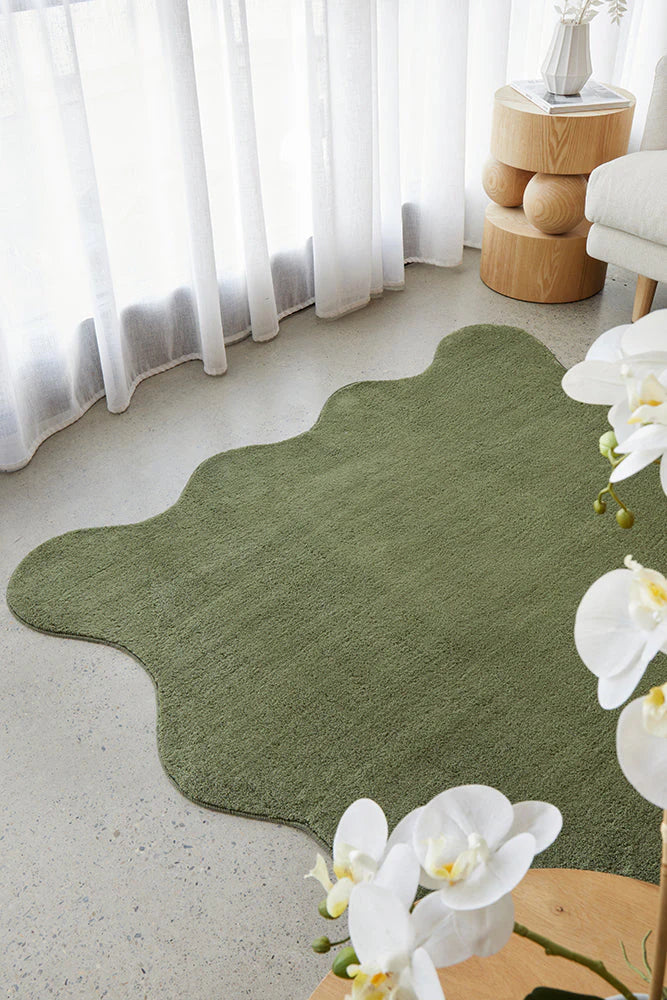Evelyn Green Rug |  200 x 80cm
