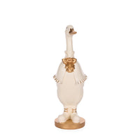 Ivory And Gold Regal Duck