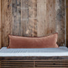 Evelyn Velvet Cushion | Clay
