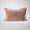 Evelyn Velvet Cushion | Clay
