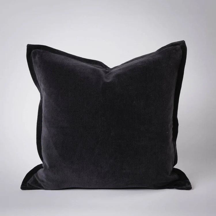 Evelyn Velvet Cushion | Midnight