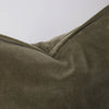 Evelyn Velvet Cushion | Olive