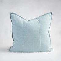 Luca Linen Cushion | Sky Blue