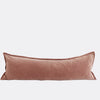 Evelyn Velvet Cushion | Clay