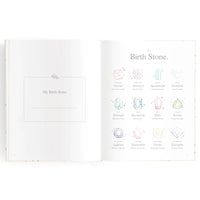 Baby Book Years 0-6 Forest Friends Sage | Keepsake 2nd Edition