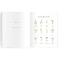 Baby Book Years 0-6 Forest Friends Sage | Keepsake 2nd Edition