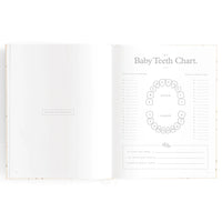 Baby Book Years 0-6 Forest Friends Sage | Keepsake 2nd Edition