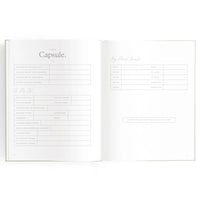 Baby Book Sage Stripe 0-6 Years | Keepsake 3rd Edition