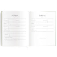 Baby Book Forest Friends Peony 0-6 Years | Keepsake 3rd Edition