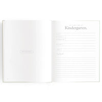 Baby Book Sage Stripe 0-6 Years | Keepsake 3rd Edition