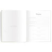 Baby Book Pistachio 0-6 Years | Keepsake 3rd Edition