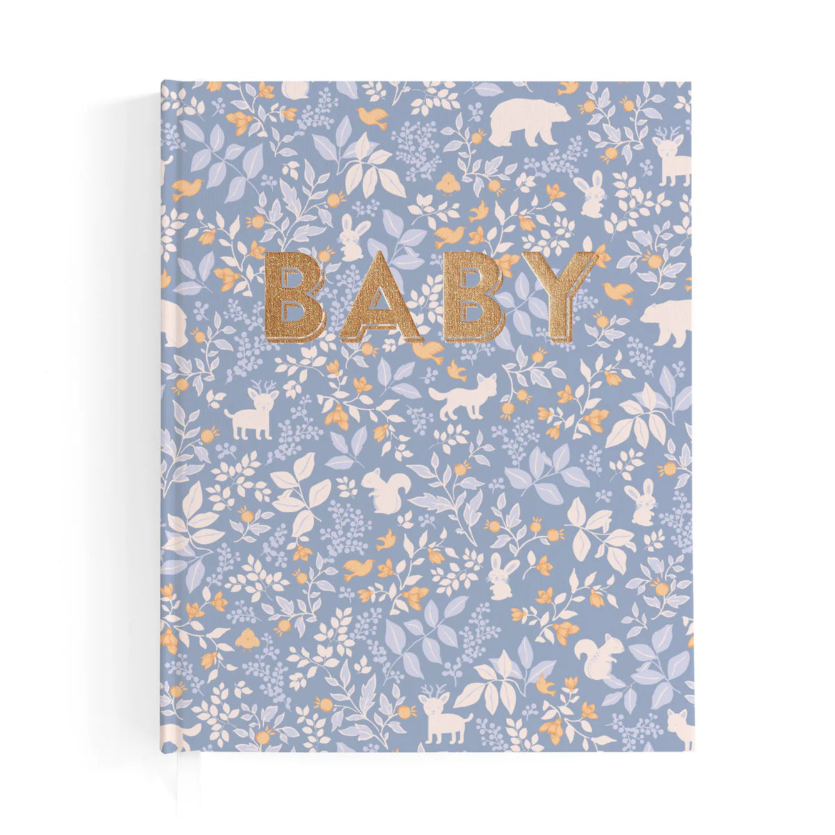 Baby Book Years 0-6  Forest Friends Cornflower | Keepsake 2nd Edition