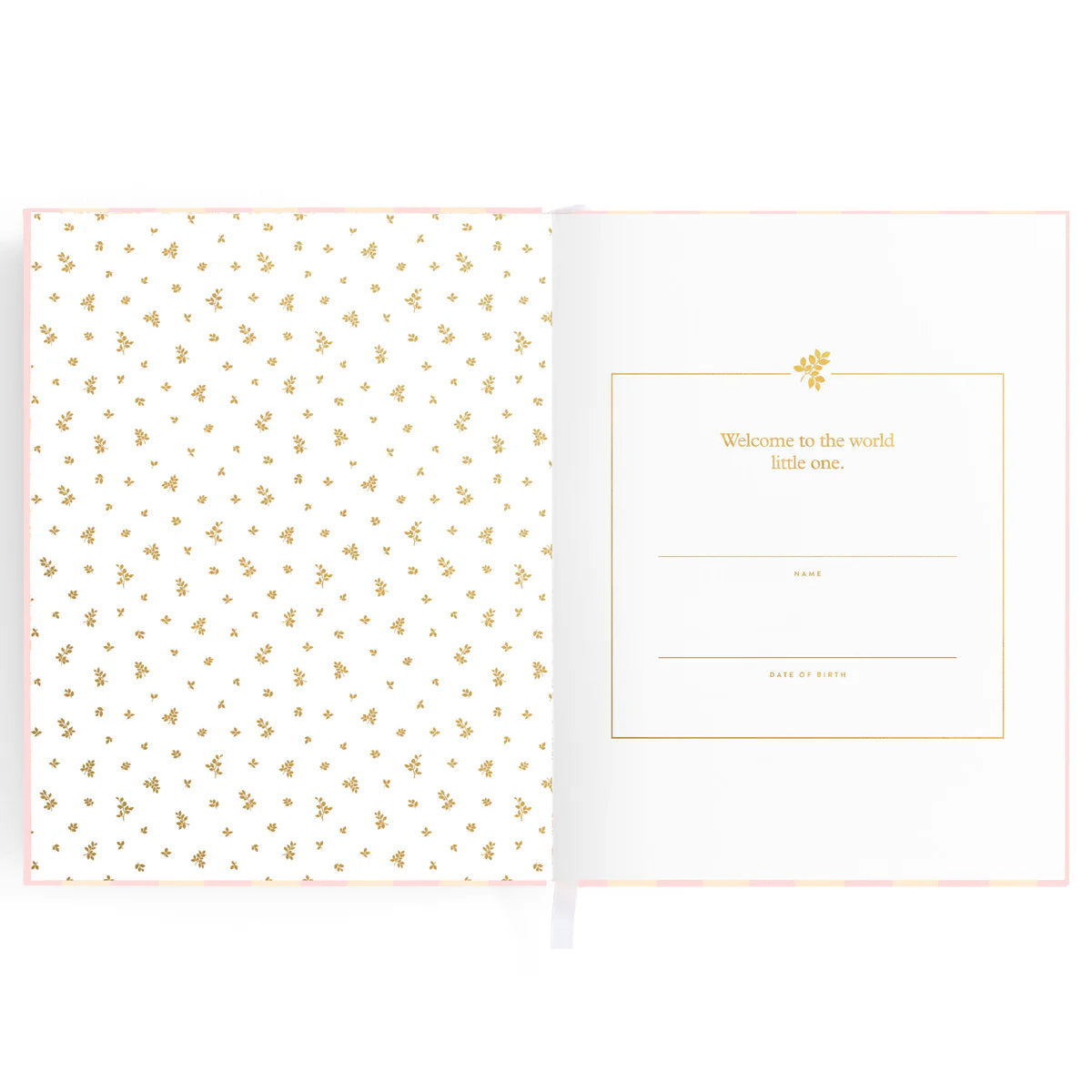 Baby Book Petal Stripe 0-6 Years | Keepsake 3rd Edition