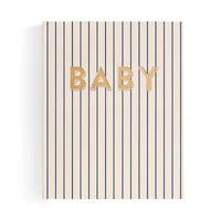 Baby Book Breton Stripe 0-6 Years | Keepsake 3rd Edition