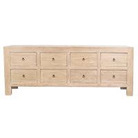 Elm 8 Drawer Sideboard