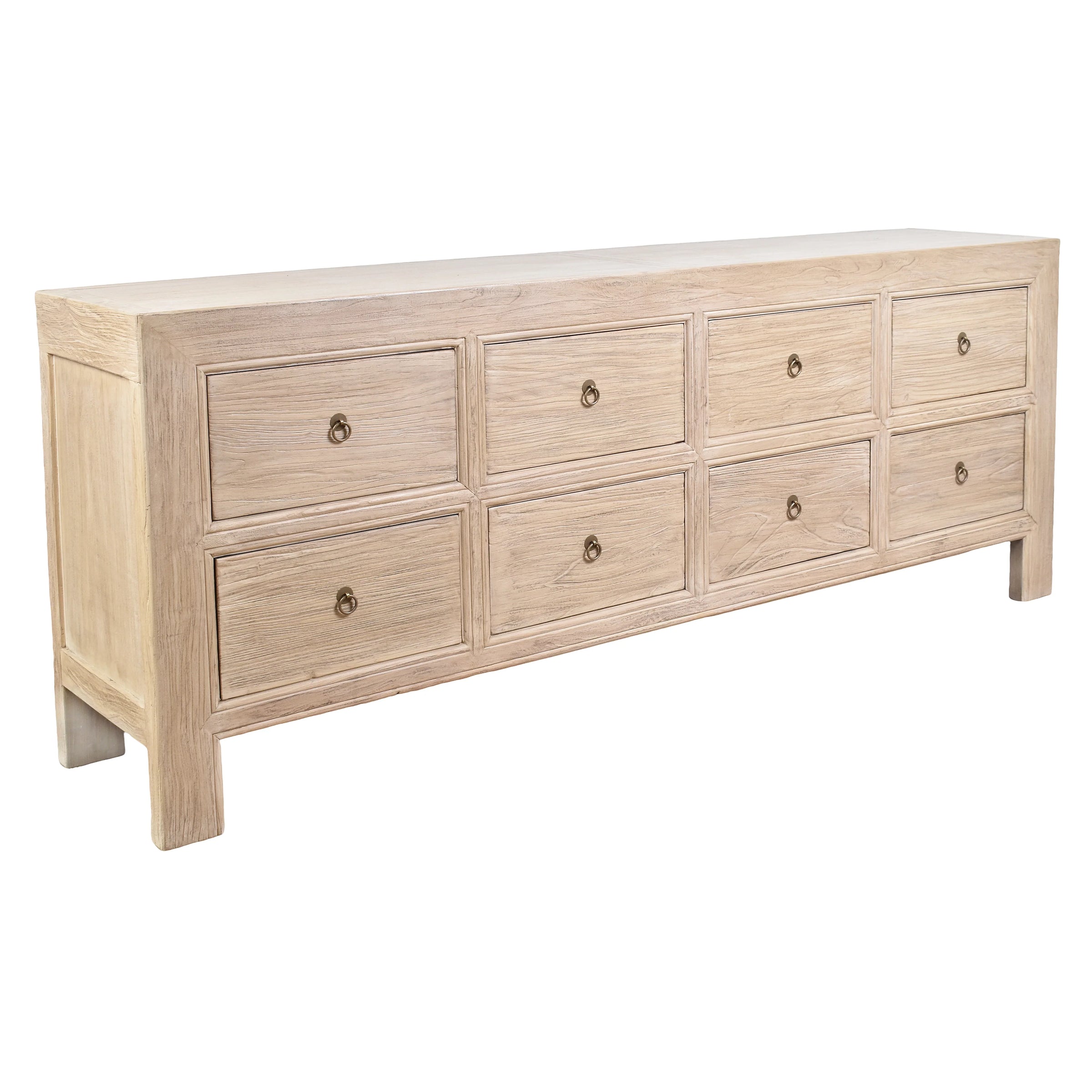 Elm 8 Drawer Sideboard