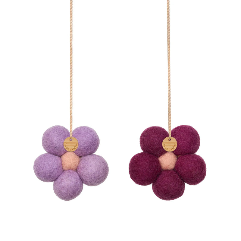Felt Flower Hanging Fresheners