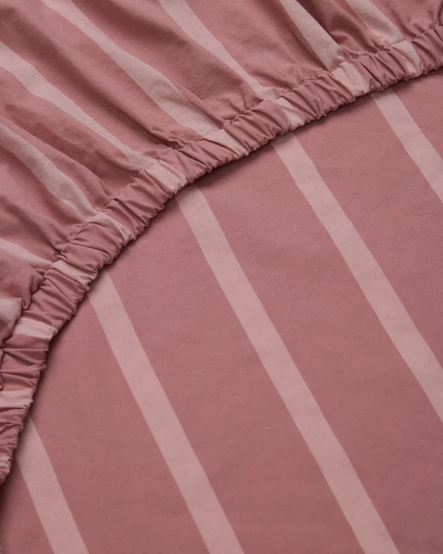 Fitted Sheet | Dusty Pink