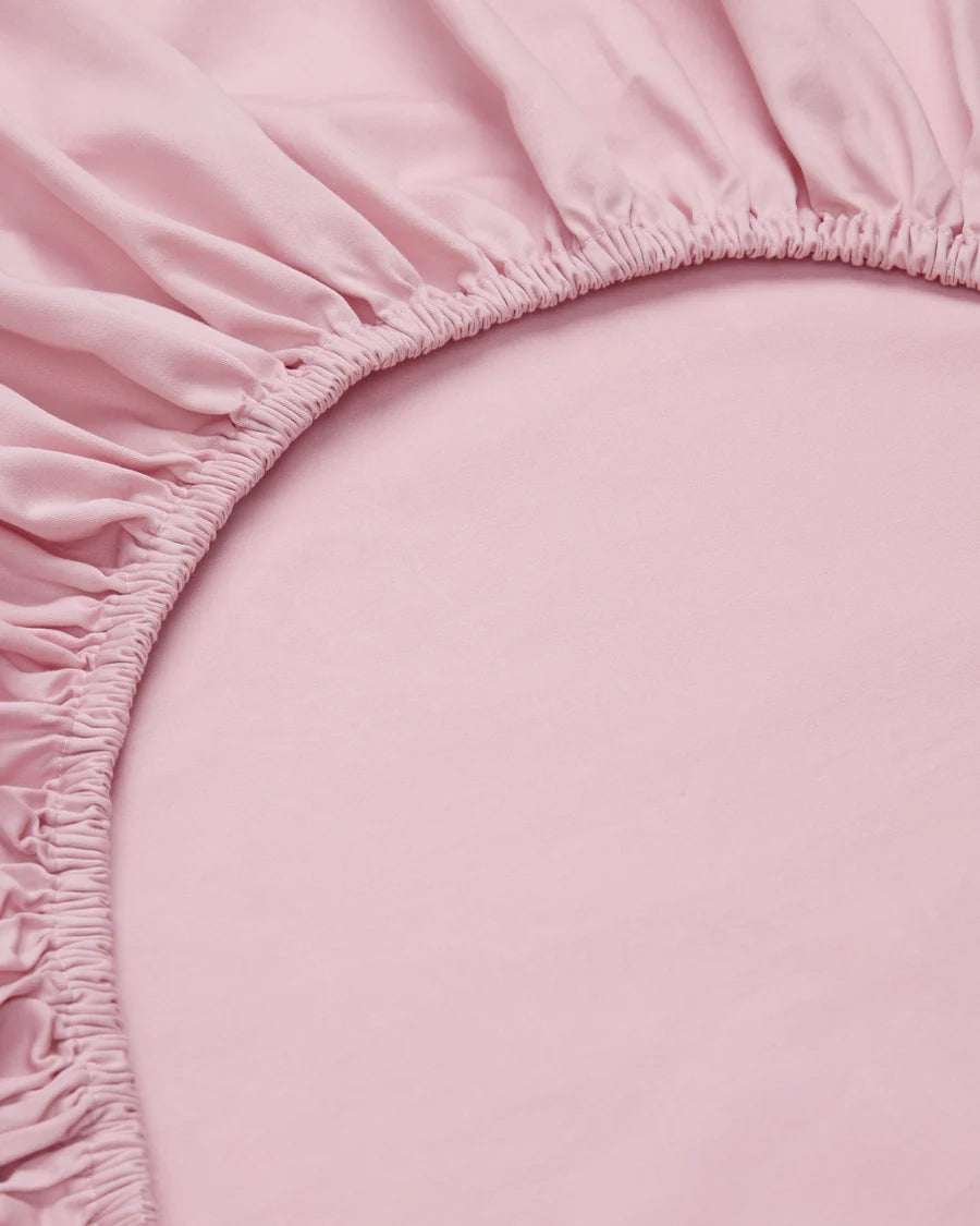 Fitted Sheet | Pink Salt