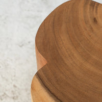 Flore Curved Side Table | Natural