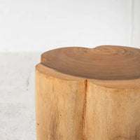 Flore Curved Side Table | Natural