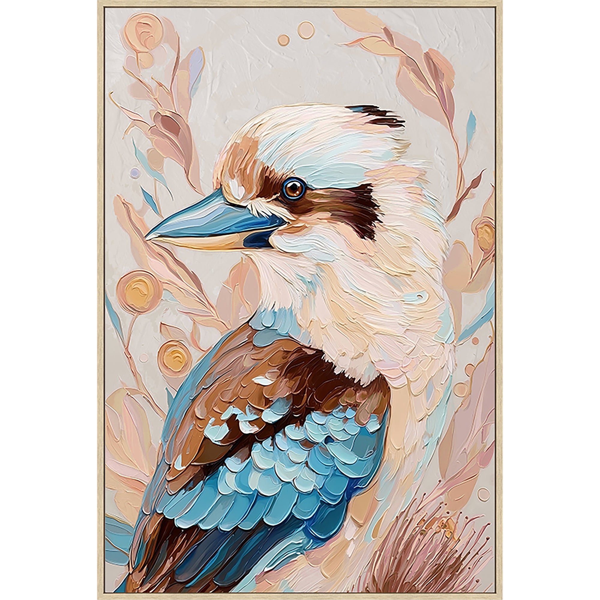 A Little Kooky Painting | Framed Canvas Art | 63x93cm