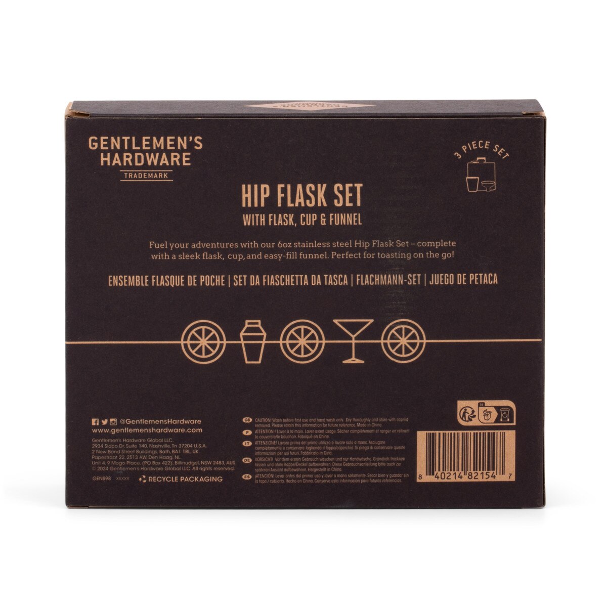 Hip Flask Set
