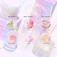 Candle Glowdrop Opal | Sparkling Pear, White Peach Nectar + Soft Cashmere Musk