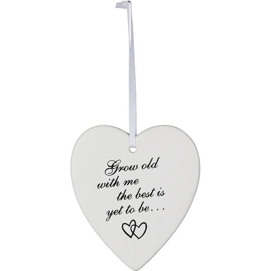 Ceramic Heart with Quote