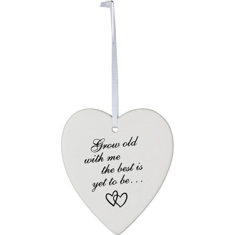Ceramic Heart with Quote