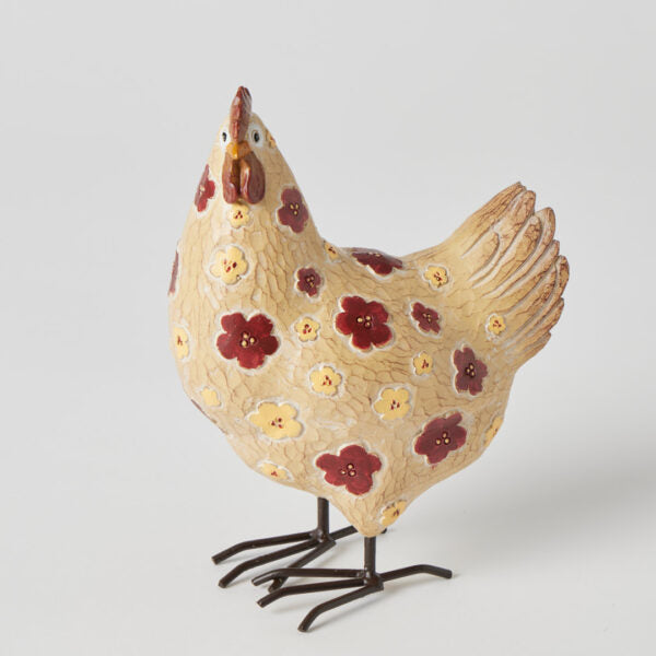 Eggward Chicken Sculpture