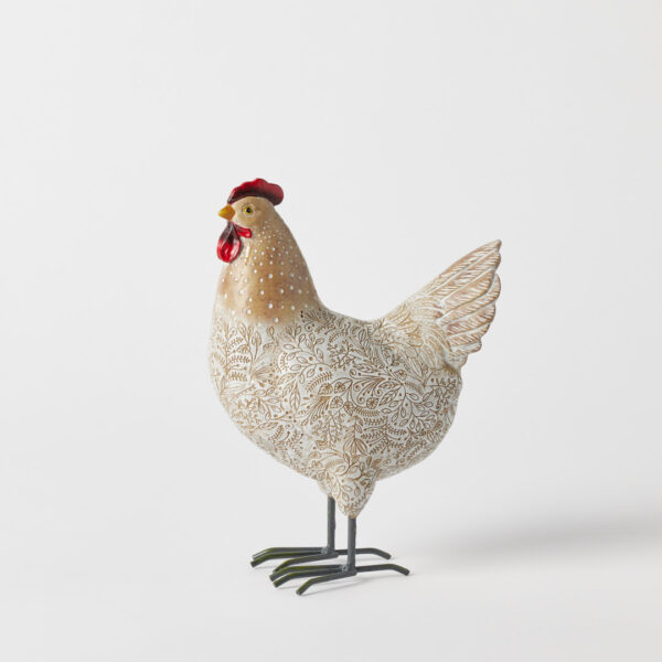 Penny Chicken Sculpture