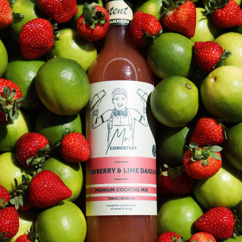 Strawberry & Lime Daiquiri Cocktail Mixer | 750 ml