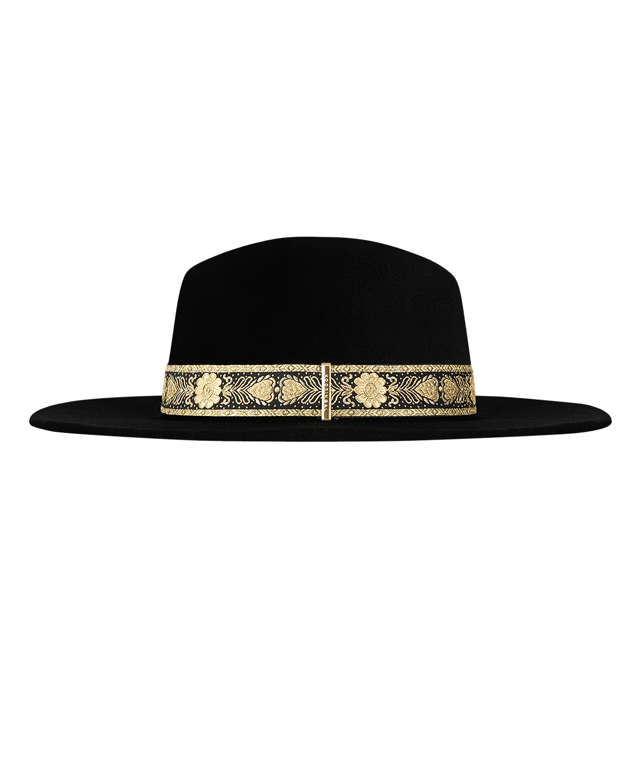 Womens' Mid Brim Fedora | Elwood | Black