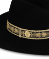 Womens' Mid Brim Fedora | Elwood | Black