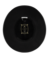 Womens' Mid Brim Fedora | Elwood | Black