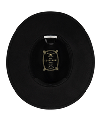 Womens' Mid Brim Fedora | Elwood | Black