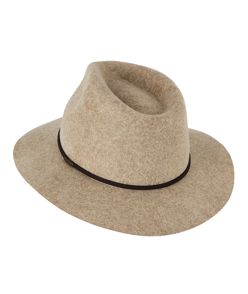 Mens Mid Brim Fedora Hat | Rajah