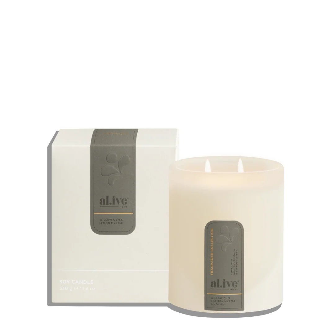 Soy Candle | Willow Gum & Lemon Myrtle