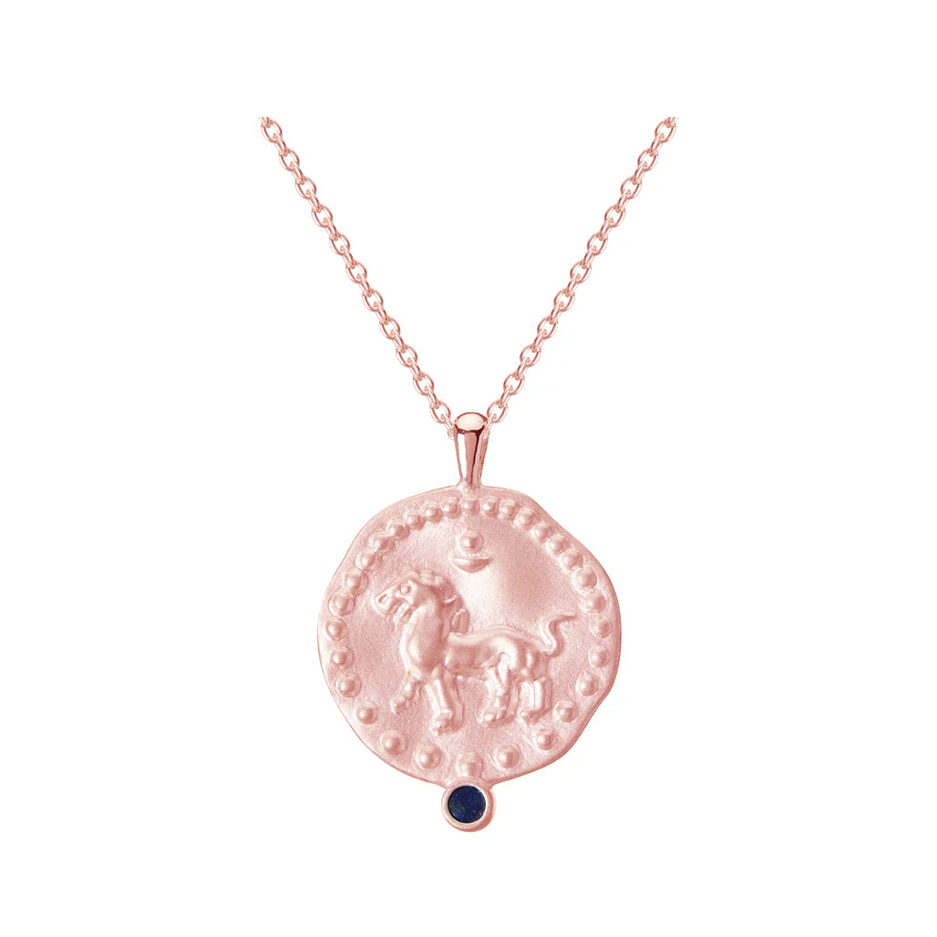 Courage Necklace | Rose Gold Plate
