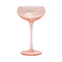 The Lou Coupe Glass Set of 2 | Blush