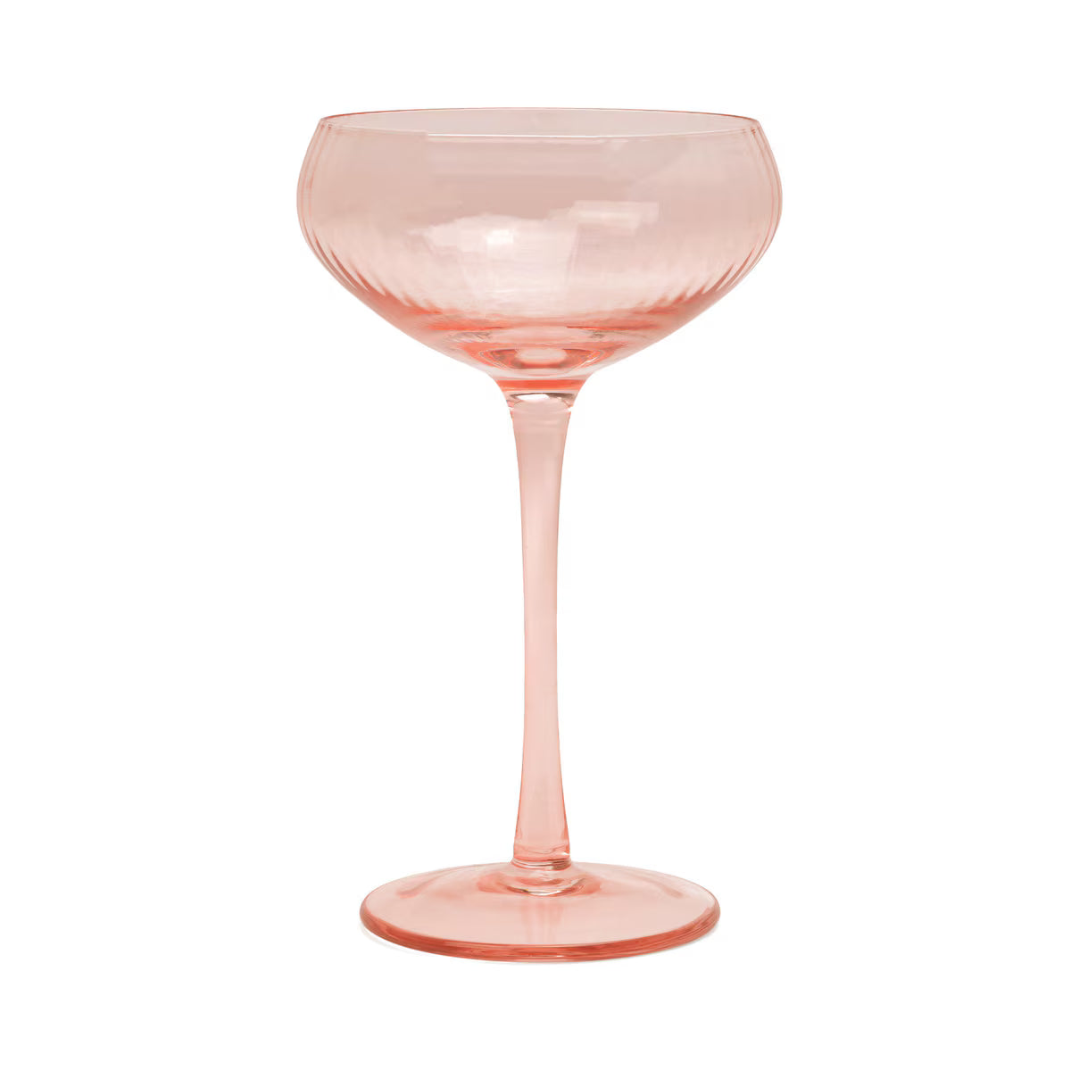 The Lou Coupe Glass Set of 2 | Blush