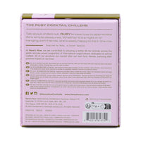 The Ruby Cocktail Chillers in Gold | Set of 4