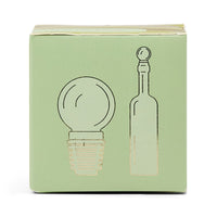 The Moony Glass Bottle Stopper | Olive