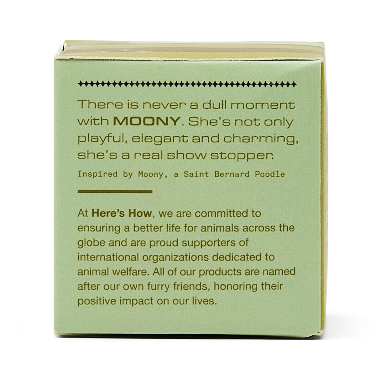 The Moony Glass Bottle Stopper | Olive