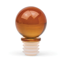 The Moony Glass Bottle Stopper | Amber