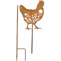 Garden Stake Hen