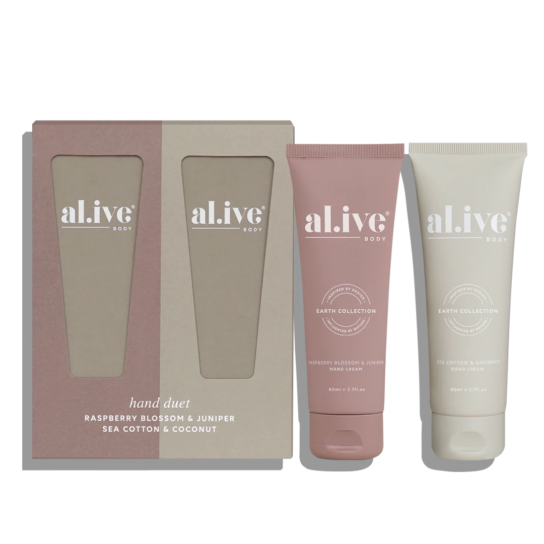 Hand Duet | Raspberry Blossom & Juniper + Sea Cotton & Coconut